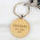 Thumbnail: Free Text Wooden Keyring