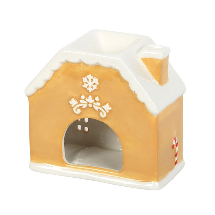 Thumbnail: Candy Cane Gingerbread House Oil Burner and Wax Warmer