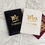 Thumbnail: Personalised Mr & Mrs Passport Holders Set