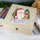Thumbnail: Personalised Colourful Santa Large Wooden Christmas Eve Box