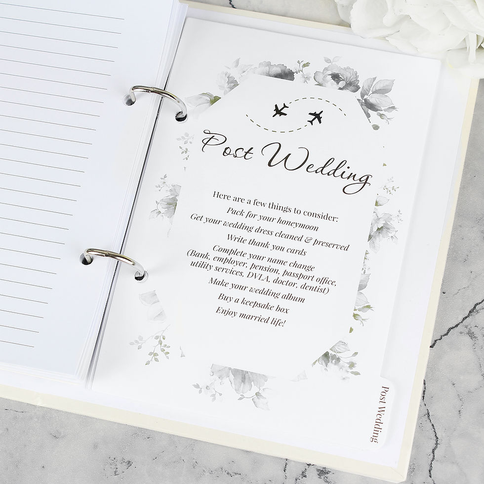 Thumbnail: Personalised Our Greatest Adventure Wedding Planner