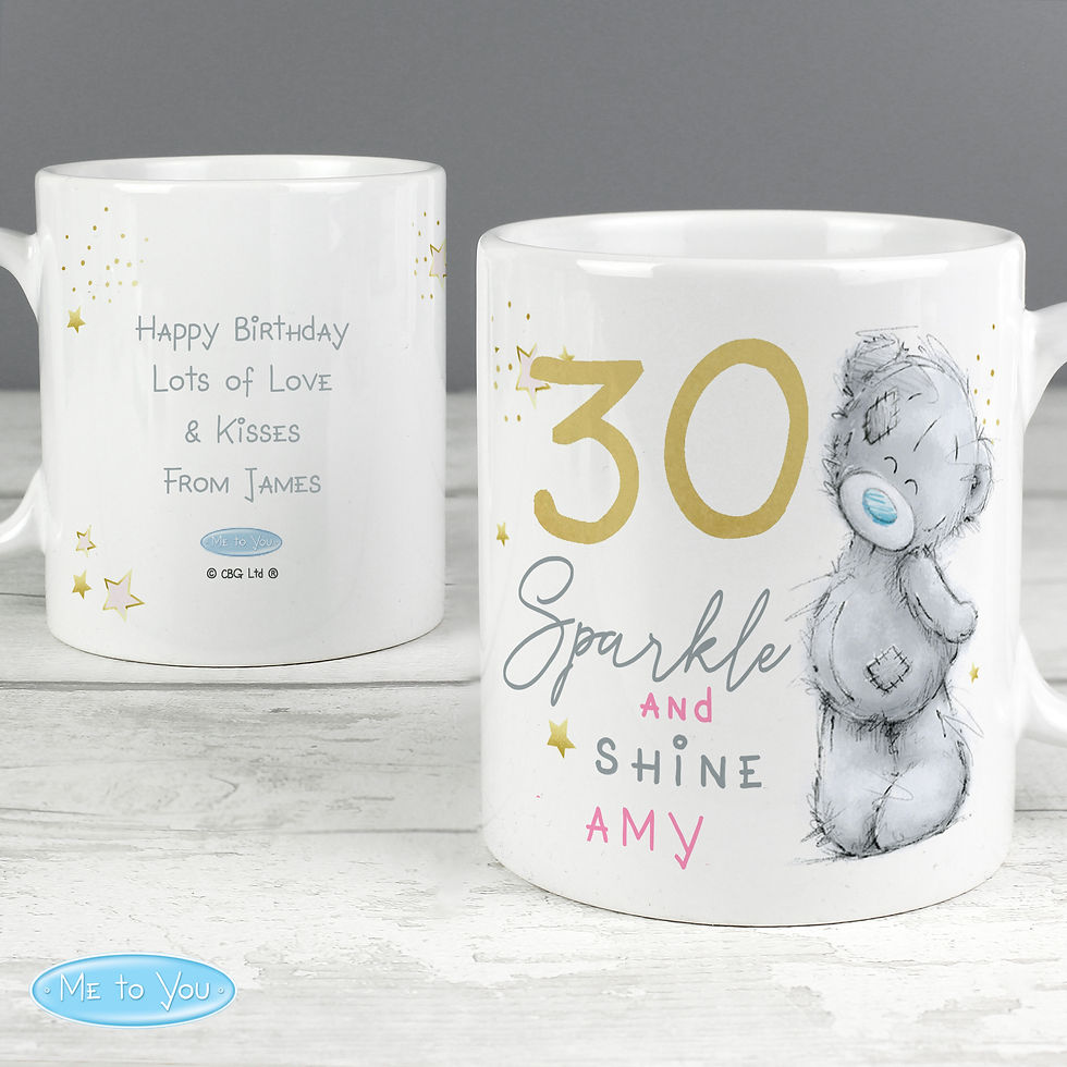 Thumbnail: Personalised Me To You Sparkle & Shine Birthday Mug