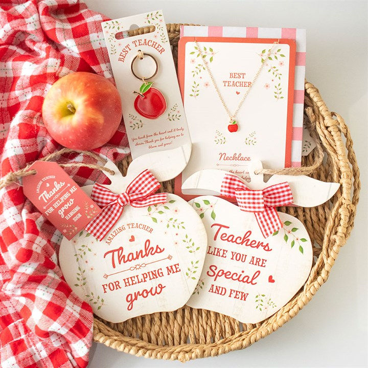 Thumbnail: Teachers Like You Apple Hanging Decoration