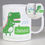 Thumbnail: Personalised Be Roarsome Dinosaur Plastic Mug