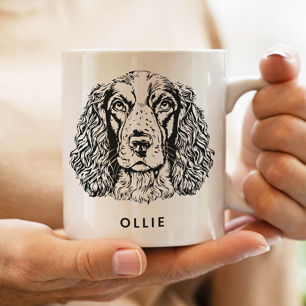 Thumbnail: Personalised Dog Breed Mug