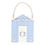 Thumbnail: Blue Life Ring Beach Hut Hanging Decoration