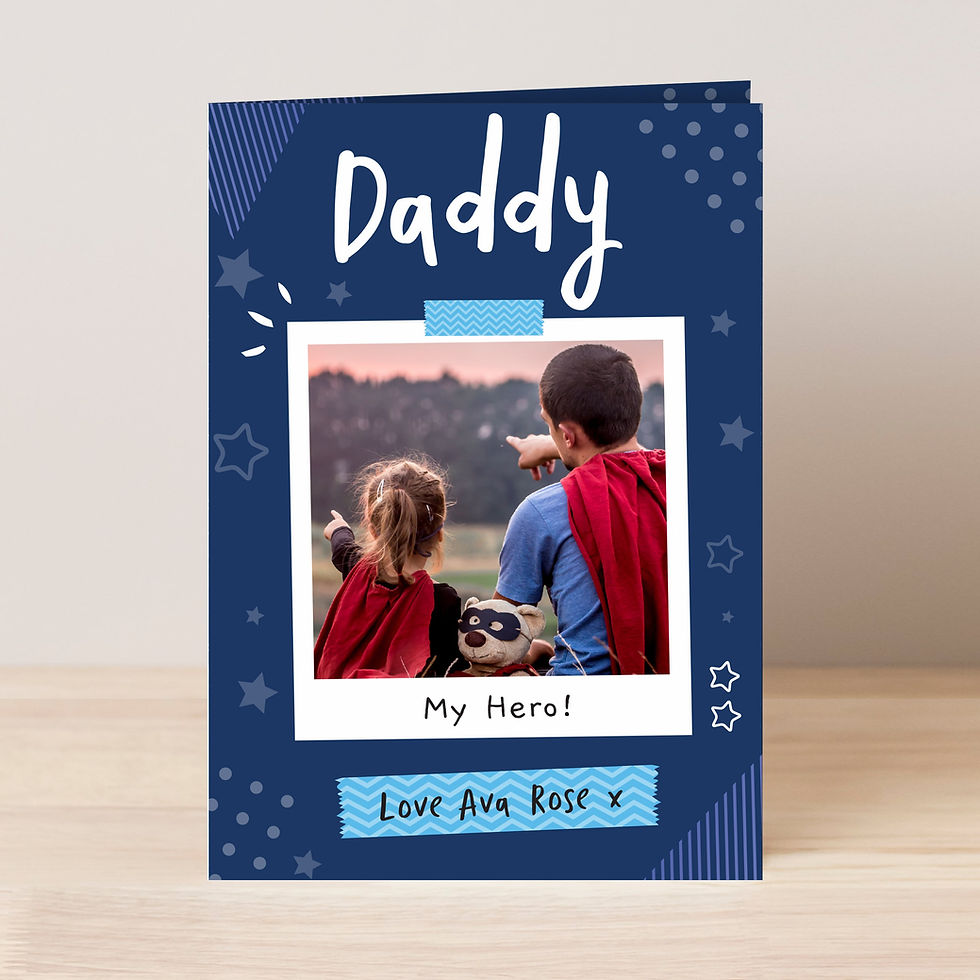 Thumbnail: Personalised Polaroid Photo Upload Card