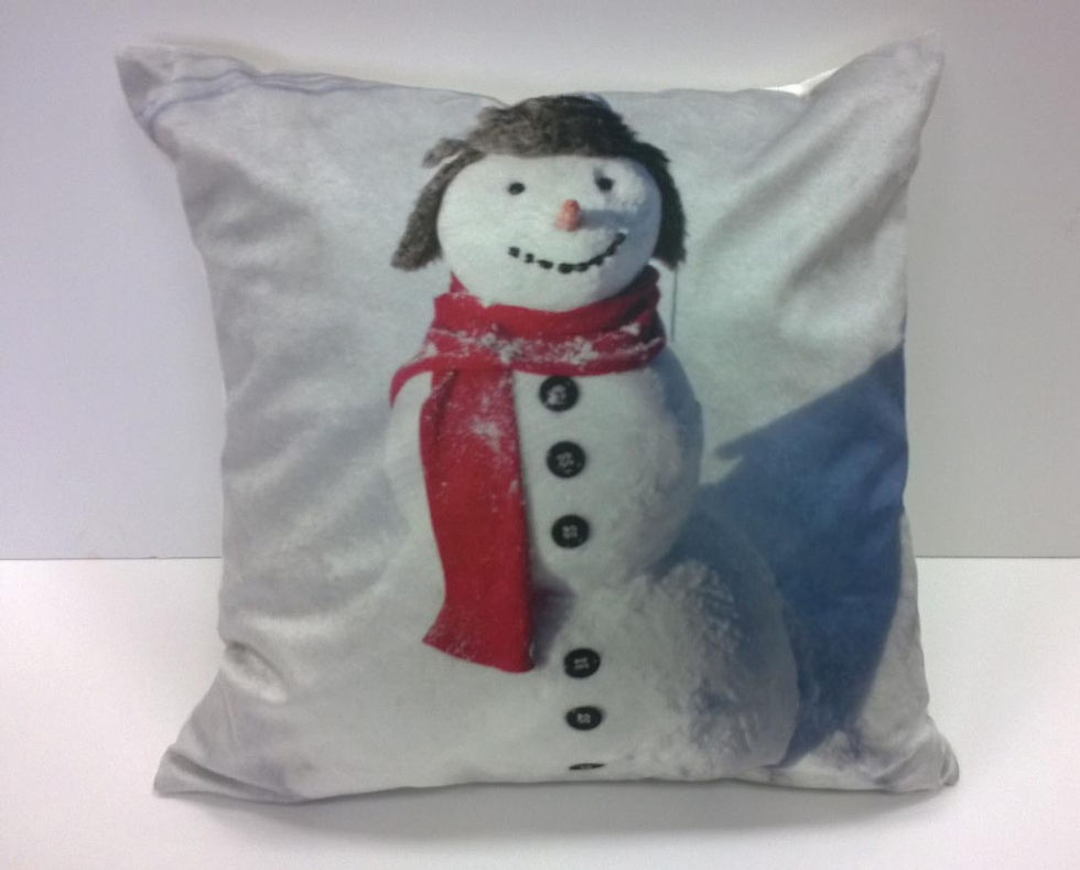 Snowman Cushion Cover 43X43
