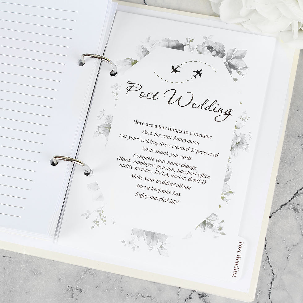 Thumbnail: Personalised Happily Ever After Wedding Planner