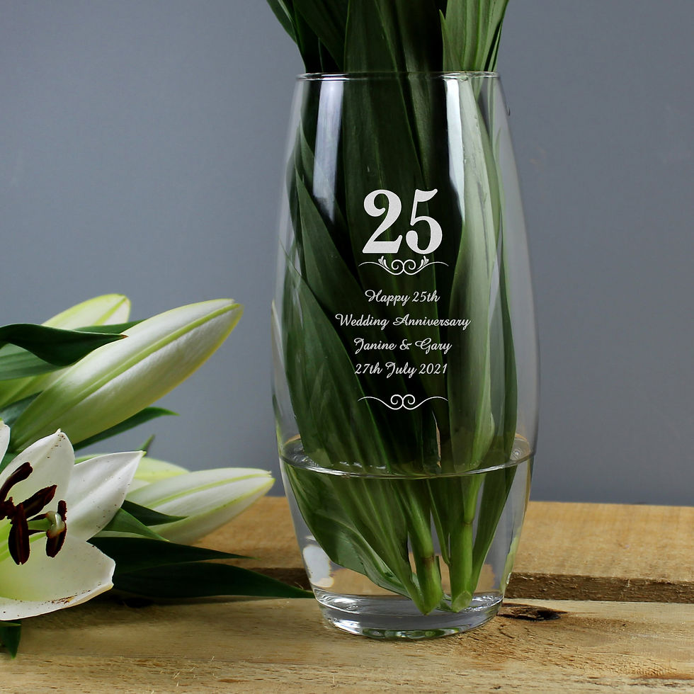 Thumbnail: Personalised Years Bullet Vase