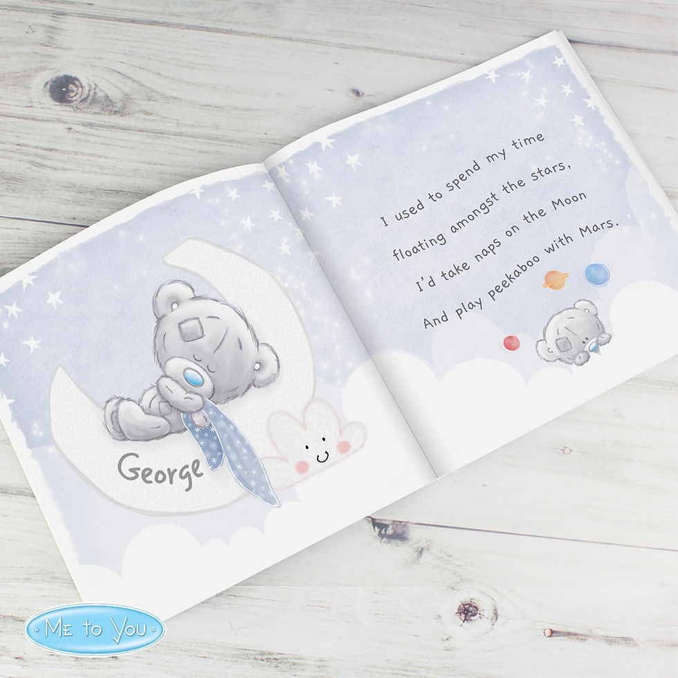 Thumbnail: Personalised Tiny Tatty Teddy Daddy You're A Star Poem Book