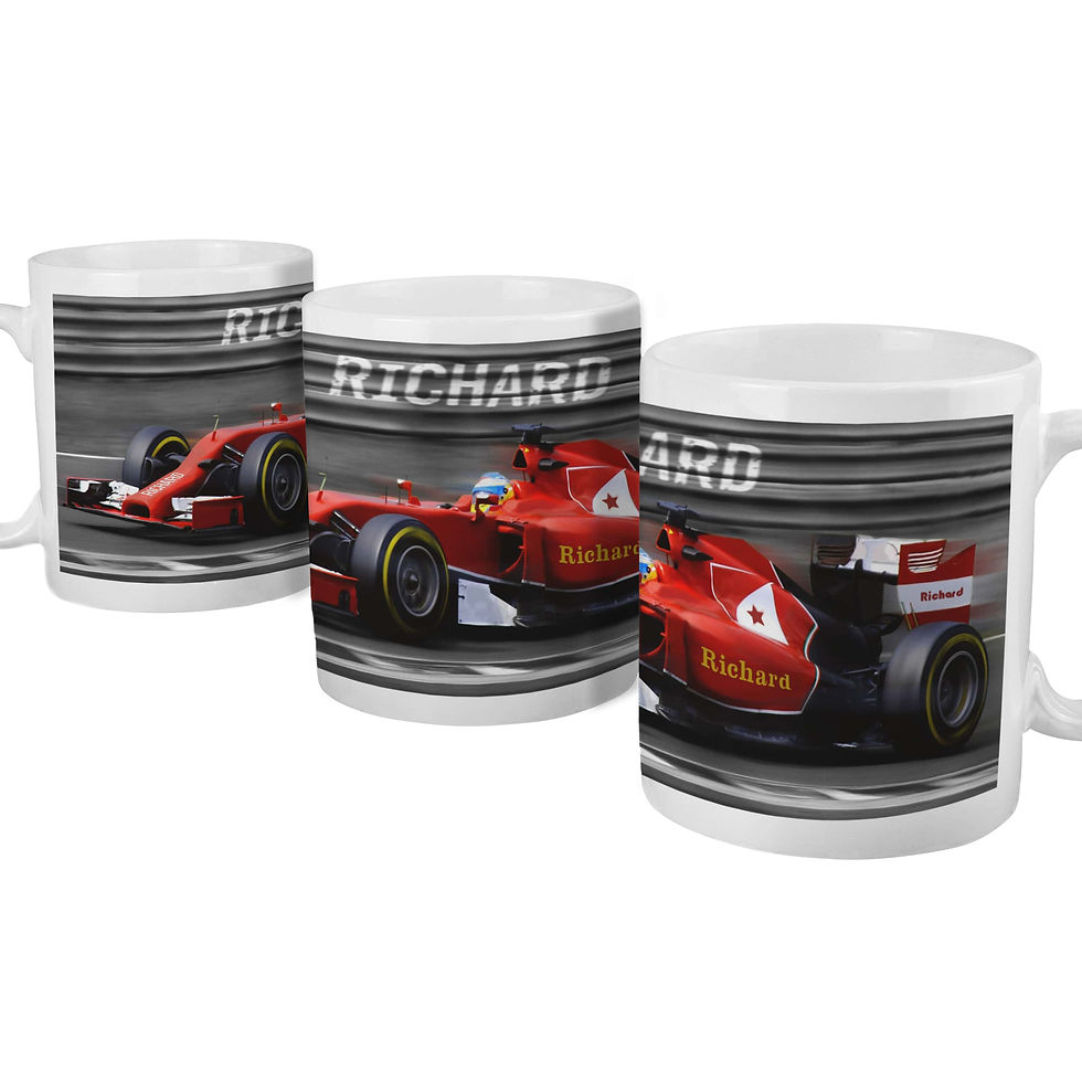Thumbnail: Personalised Formula 1 Mug
