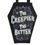 Thumbnail: The Creepier the Better Coffin Shaped Tote Bag
