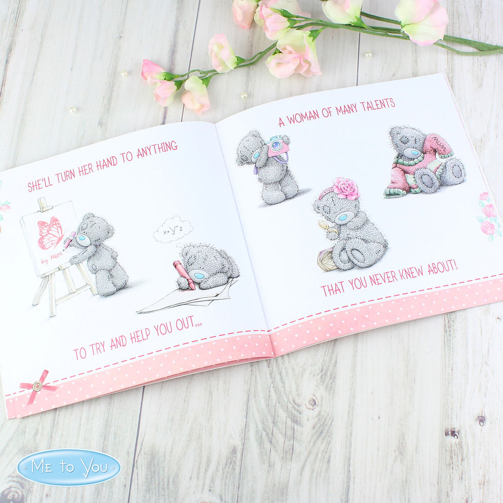 Thumbnail: Personalised Me To You For Her Poem Book