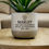 Thumbnail: Personalised Pet Memorial Flecked Plant Pot