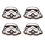 Thumbnail: Set of 4 Cork Novelty Coasters - The Original Stormtrooper