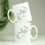 Thumbnail: Personalised Botanical Mr  Or Mrs Mug