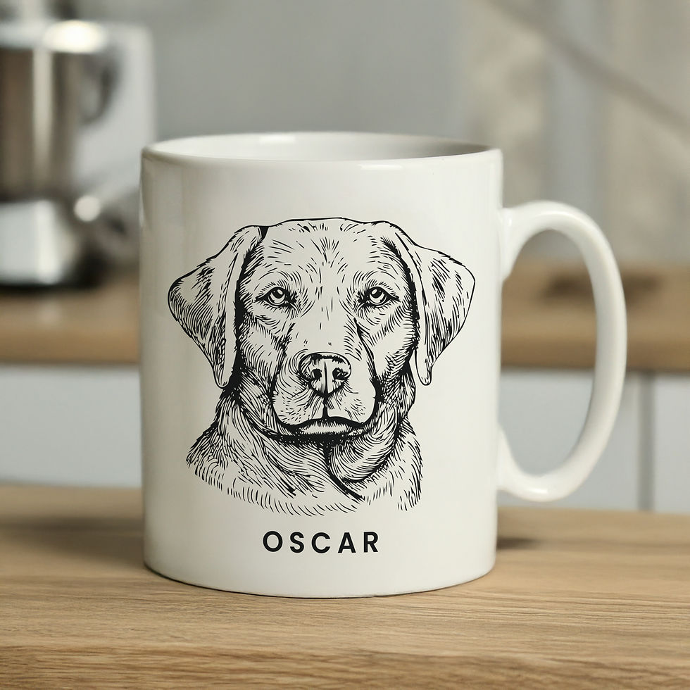 Thumbnail: Personalised Dog Breed Mug