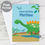 Thumbnail: Personalised Dinosaur Card