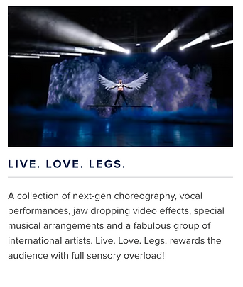 Ovation Of The Seas Lives Shows Singapore Cruises