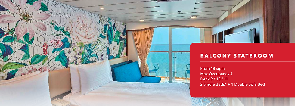 Resorts World One Mumbai Balcony Cabins