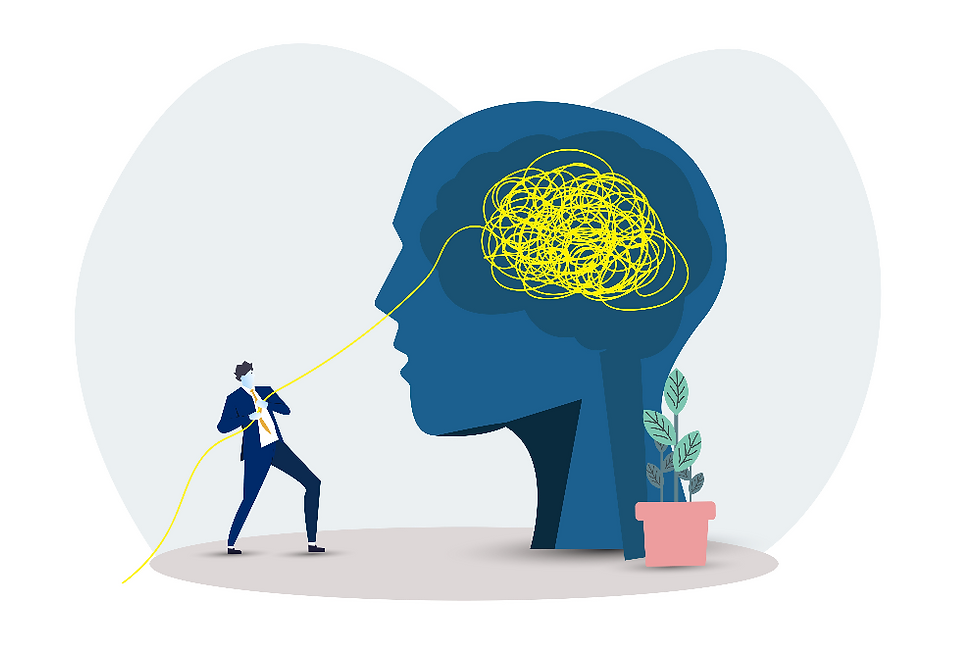 Cognitive Behavioral Therapy illustration
