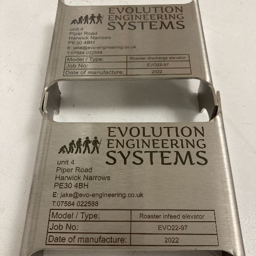 Chemical Etched component