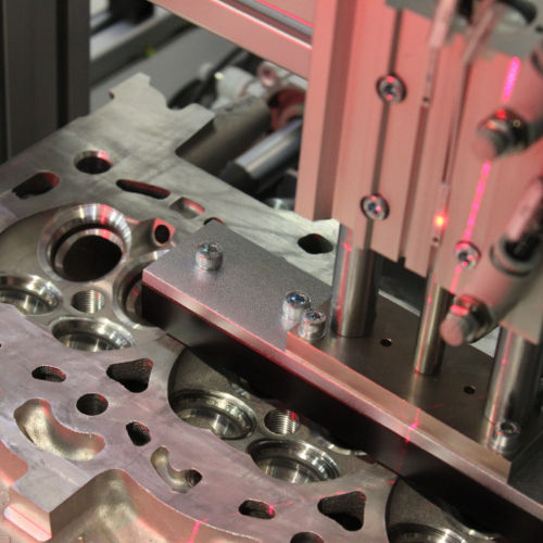 motor cylinder head leak test system