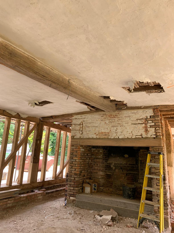 Porters Hall Farm Timber Frame Restoration