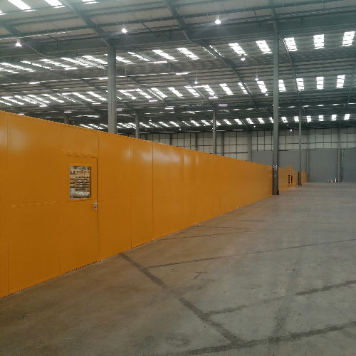orange Industrial Steel Partitioning