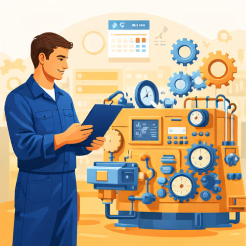 blue yellow and white illustrative image of engineering process