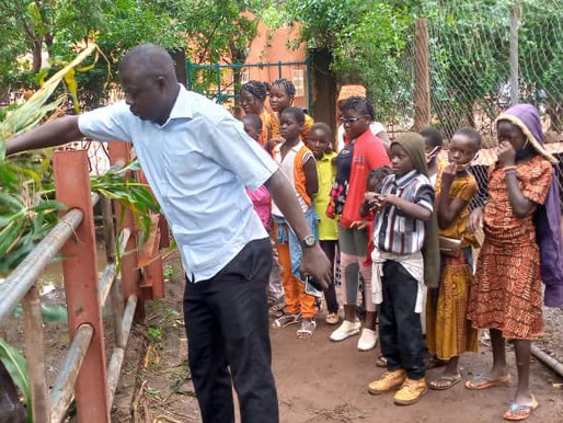 Burkina : visite au zoo