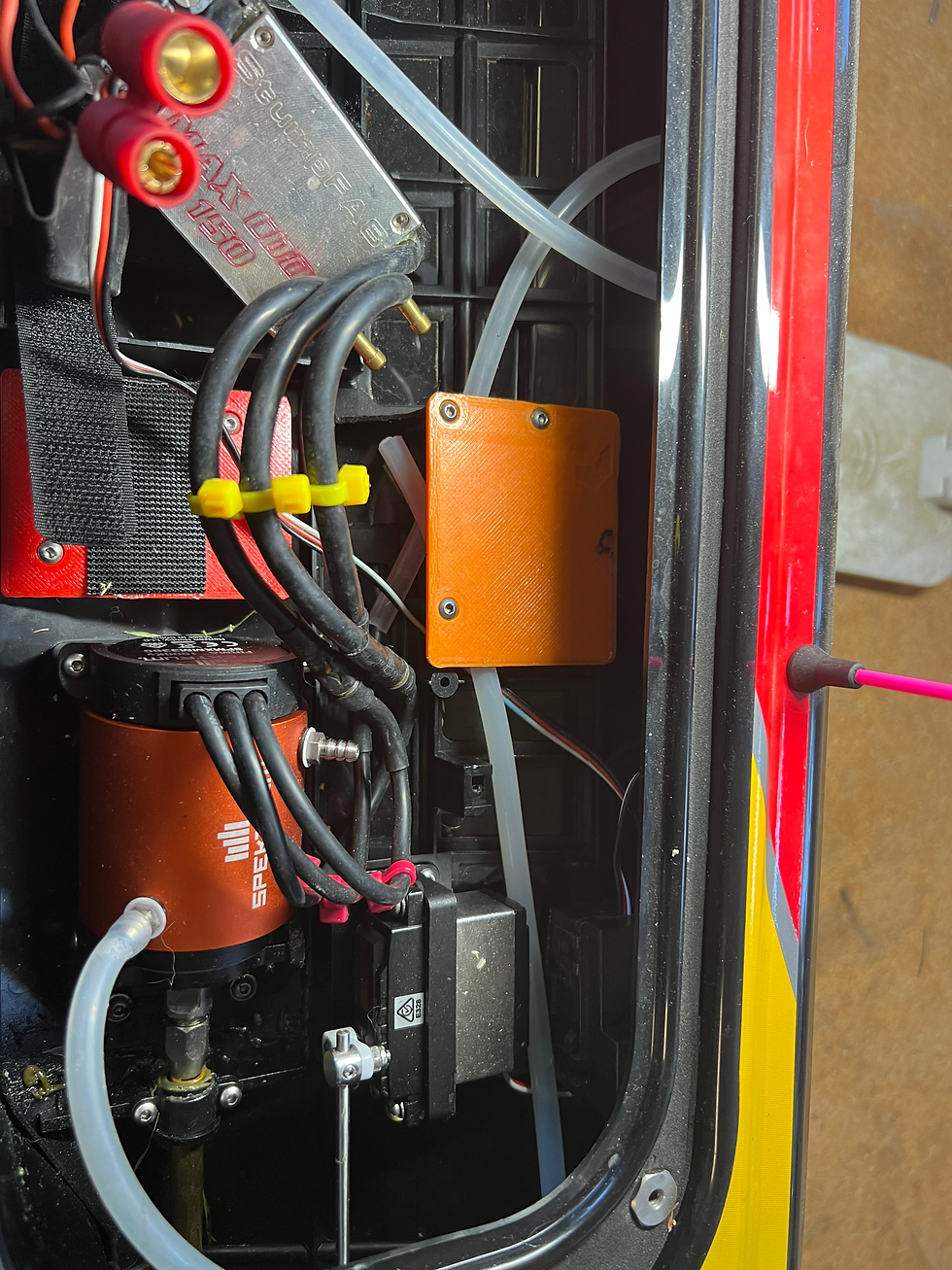 Thumbnail: Sonicwake 36 V2 after esc  market mount, stock loation