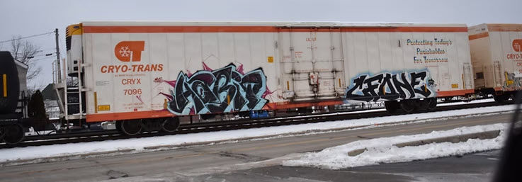 CRYX 7096 "Lilly" Taken on Feb. 13, 2021 at Butler Street, Hamilton, OH by Rocky Jackson