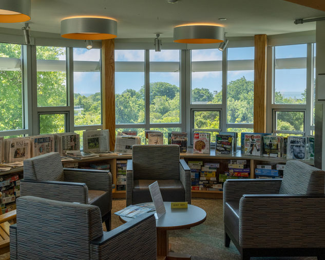Blackstone Public Library Reading Nook