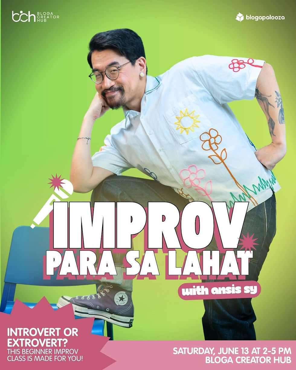 Summer at the BCH: New Friends, Big Laughs, and Endless "Yes, Ands" at Improv Para sa Lahat