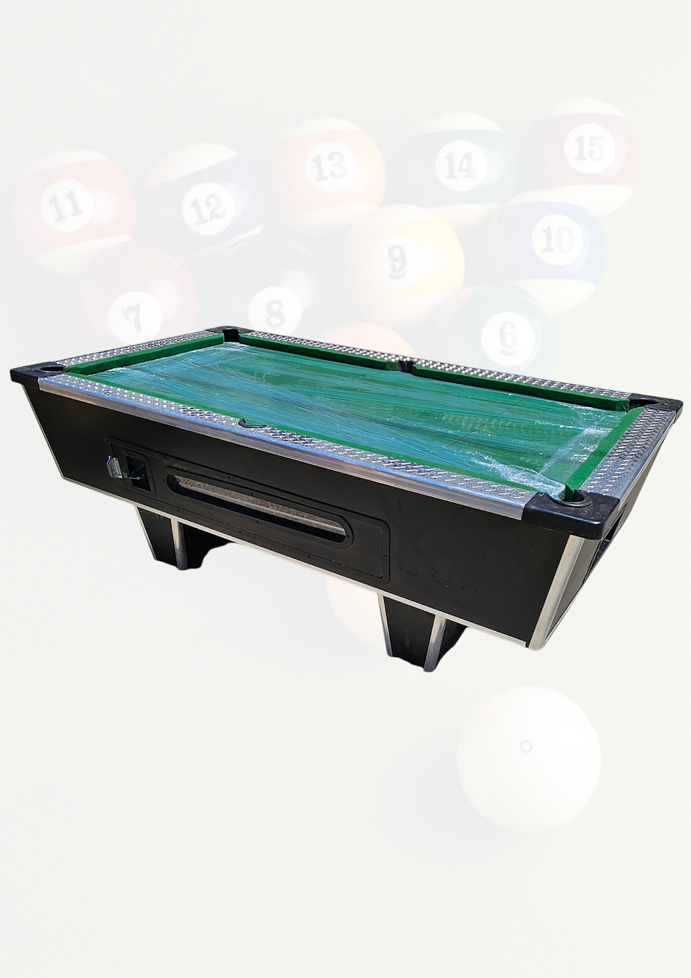 Games for Africa pool table aluminum top