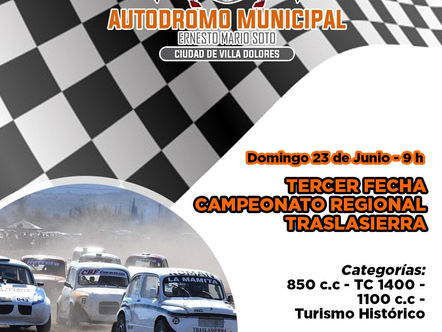 Tercera Fecha Campeonato Traslasierra
