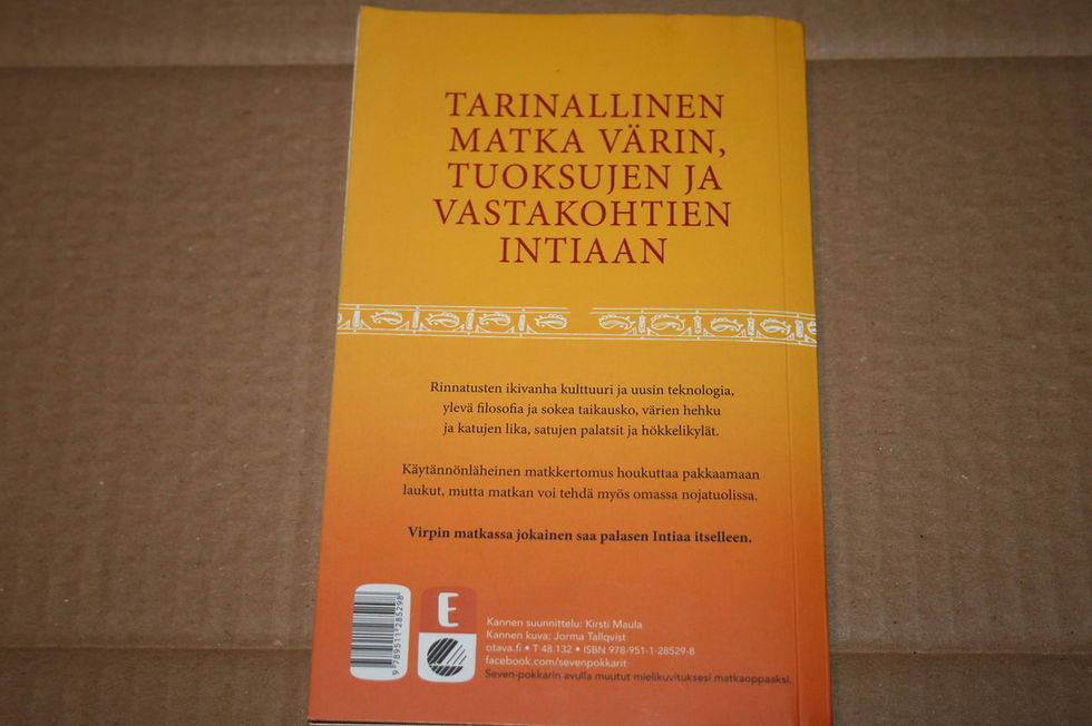 Pikkukuva: Hämeen-Anttila, Virpi: Minun Intiani