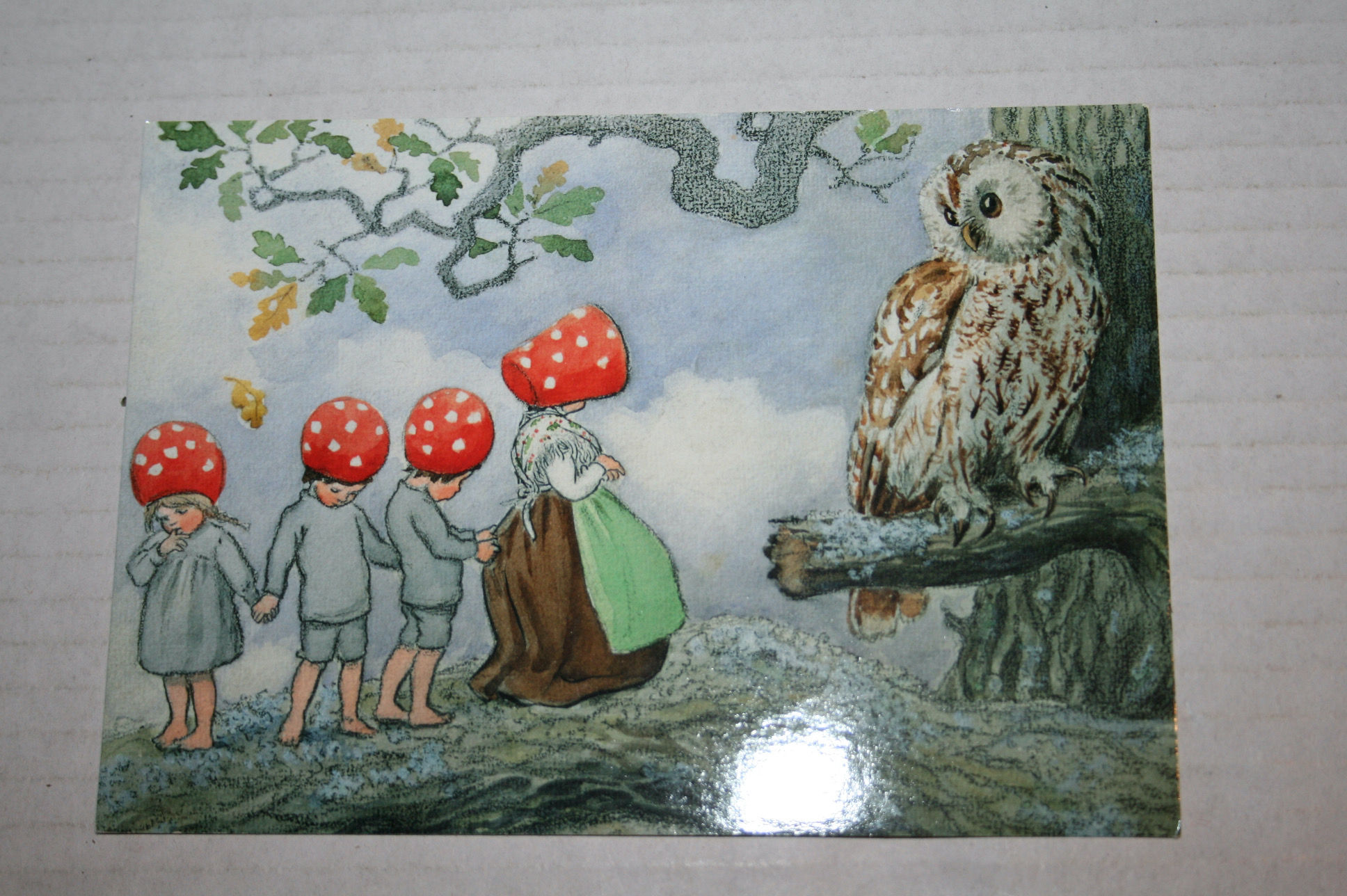 Elsa Beskow postikortti