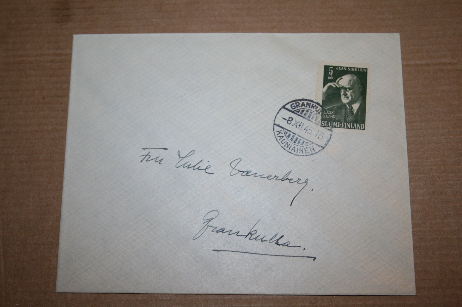 Suomi ensipäiväkuori LAPE 306