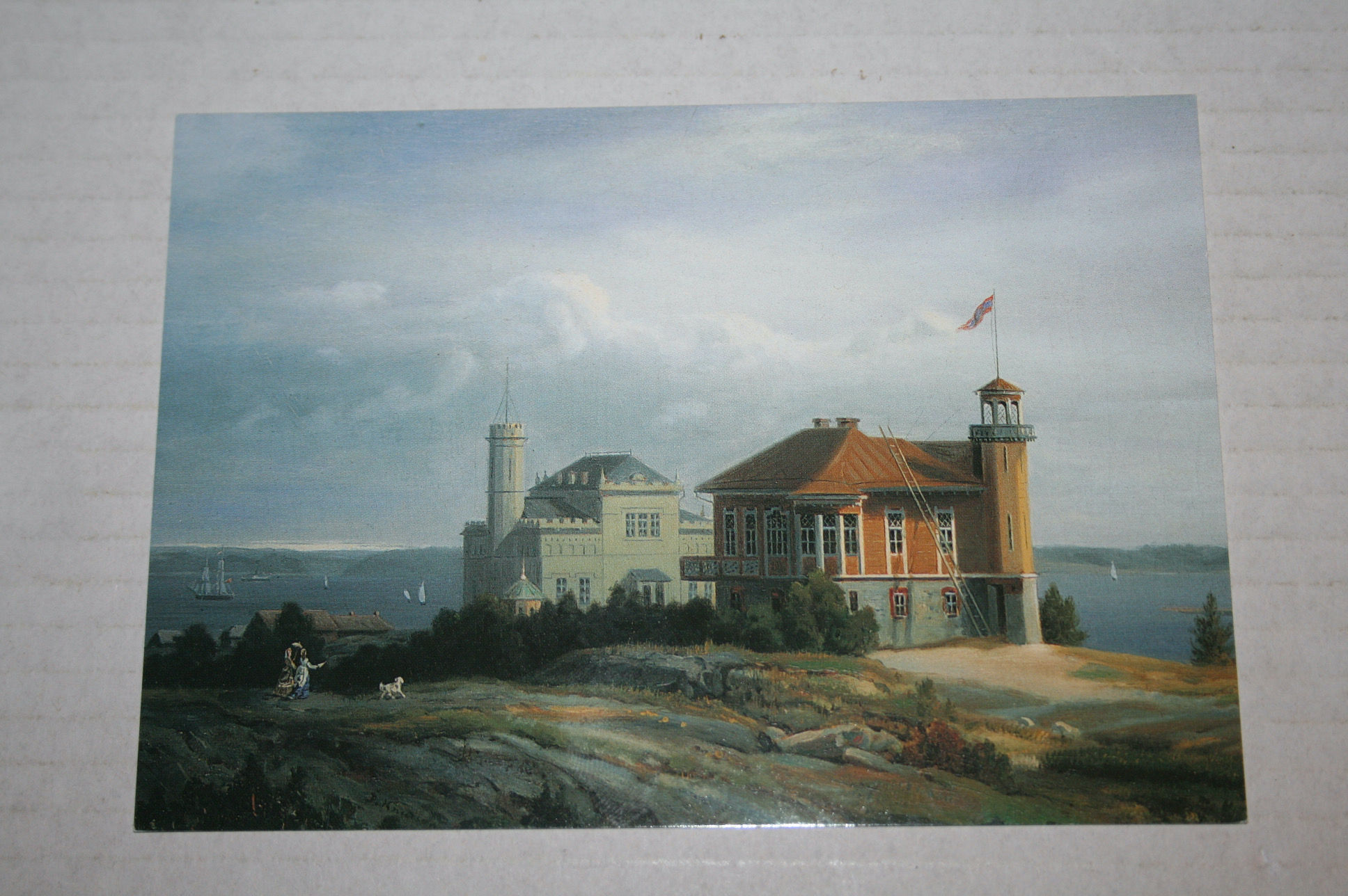 Gösta Knutson postikortti