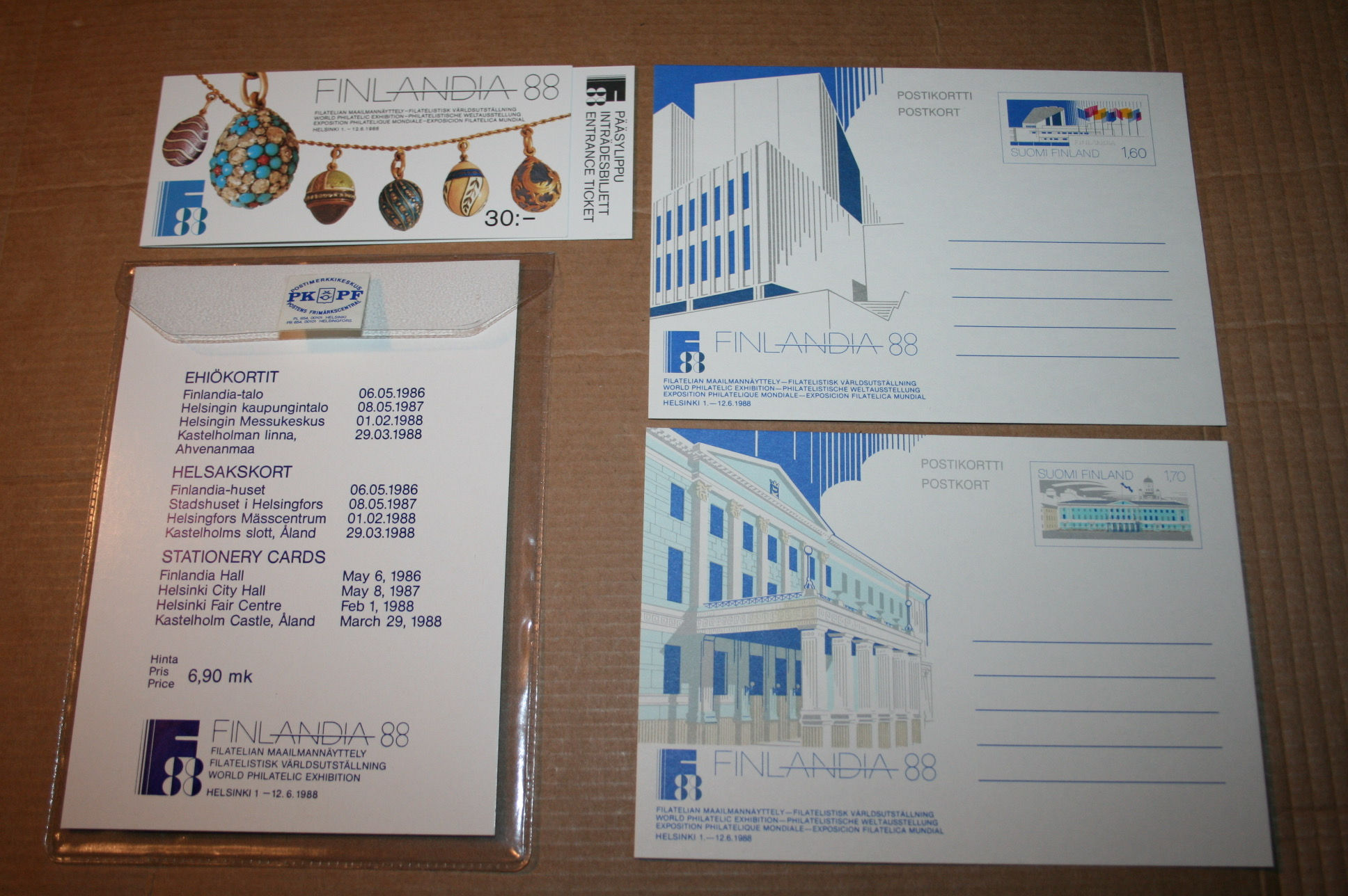 Suomi postimerkki finlandia 88