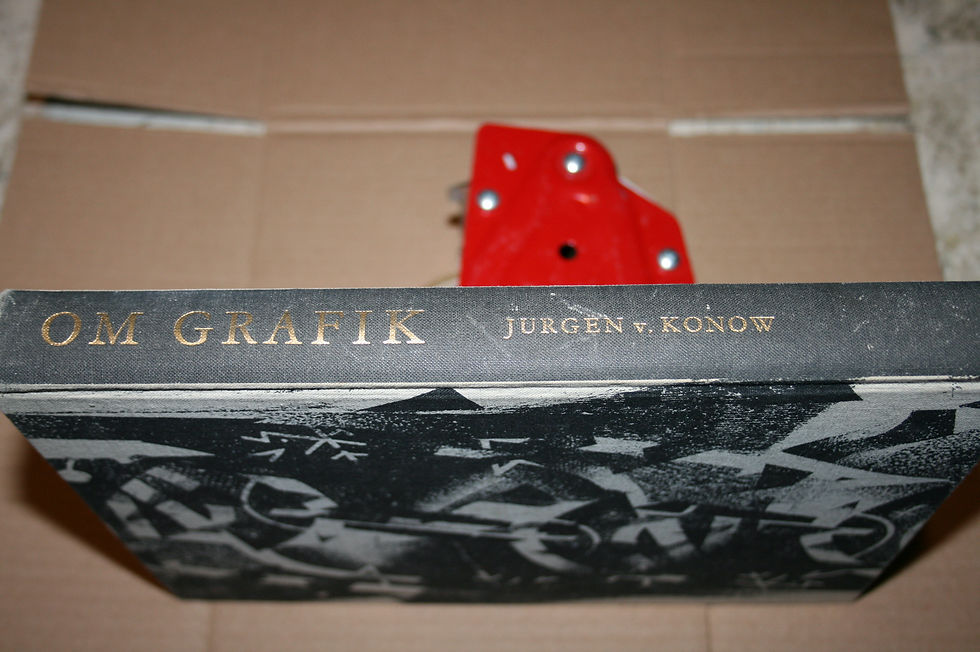Pikkukuva: Von Konow, Jurgen: Om grafik, historia och teknik