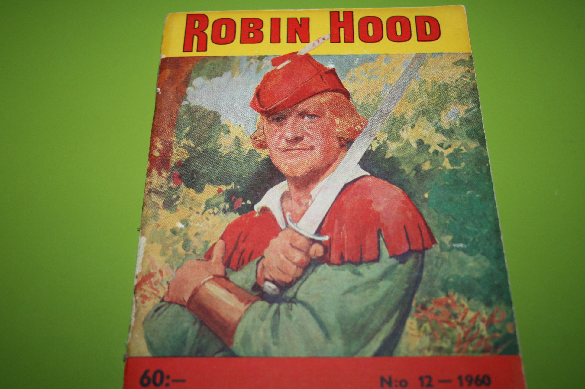 Robin Hood sarjakuvalehti 12/1960