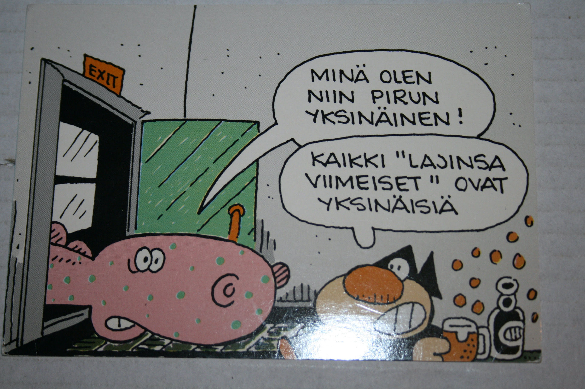 Jorma "Jope" Pitkänen postikortti