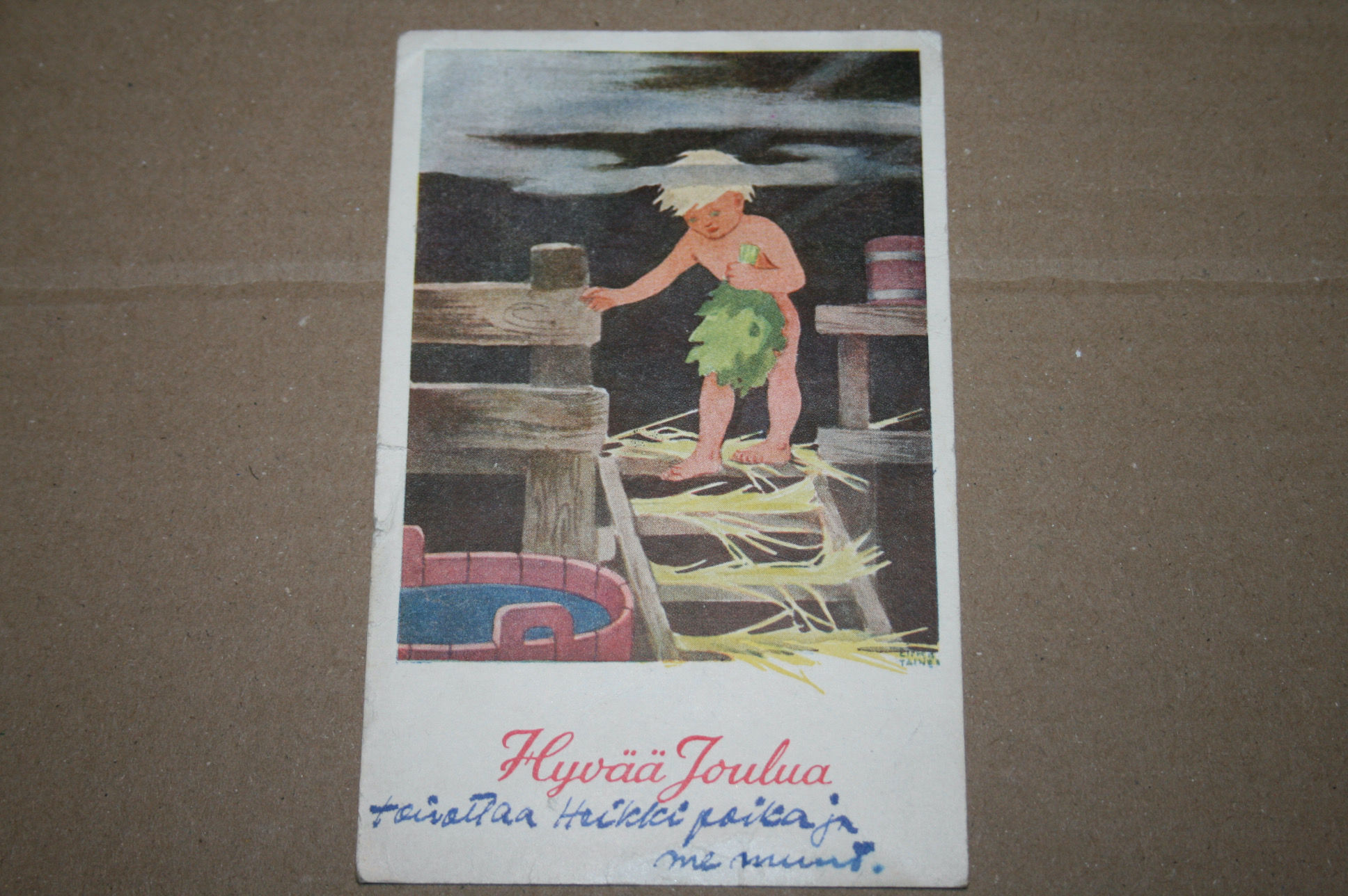 Kirsti Liimatainen postikortti