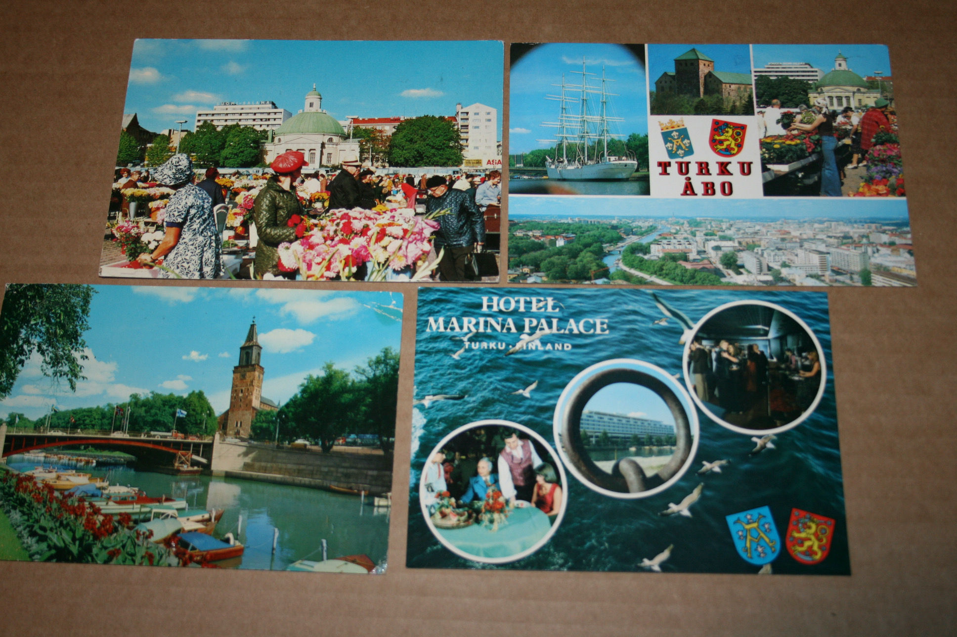 Turku marina palace postikortti
