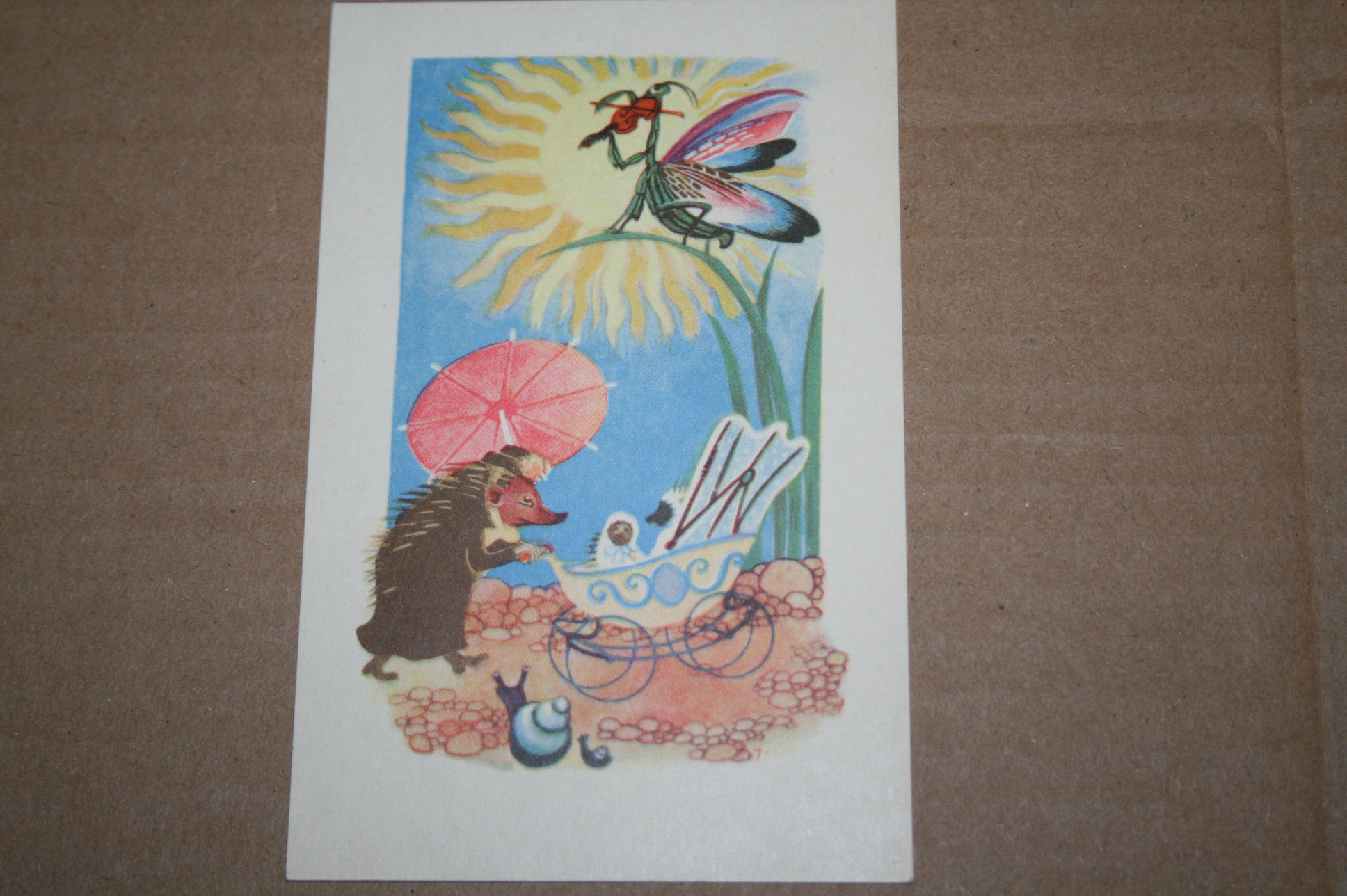 Tove Jansson postikortti