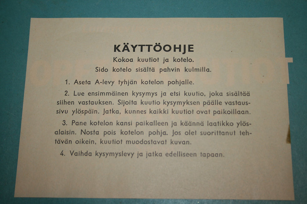 Pikkukuva: Lummevuo-Järvi-Laturi: Opetuskuutiot Maantieto 1, suomi